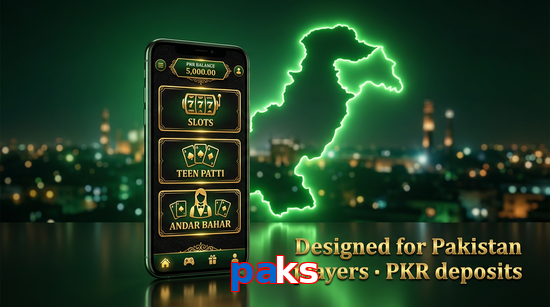 Main screen of Paks pk page for PK players